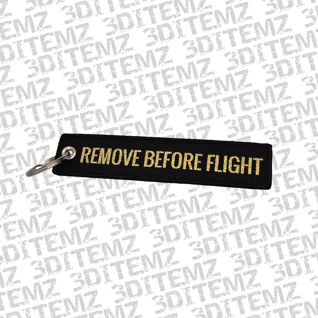 Key Tag "Bestickt"