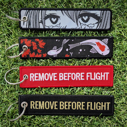 Key Tag "Bestickt"