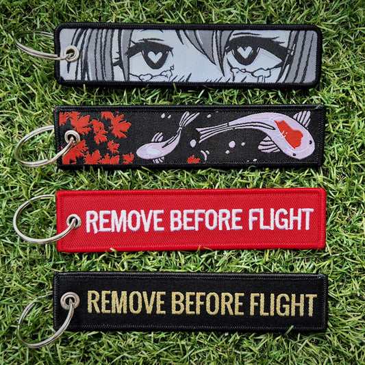 Key Tag "Bestickt"