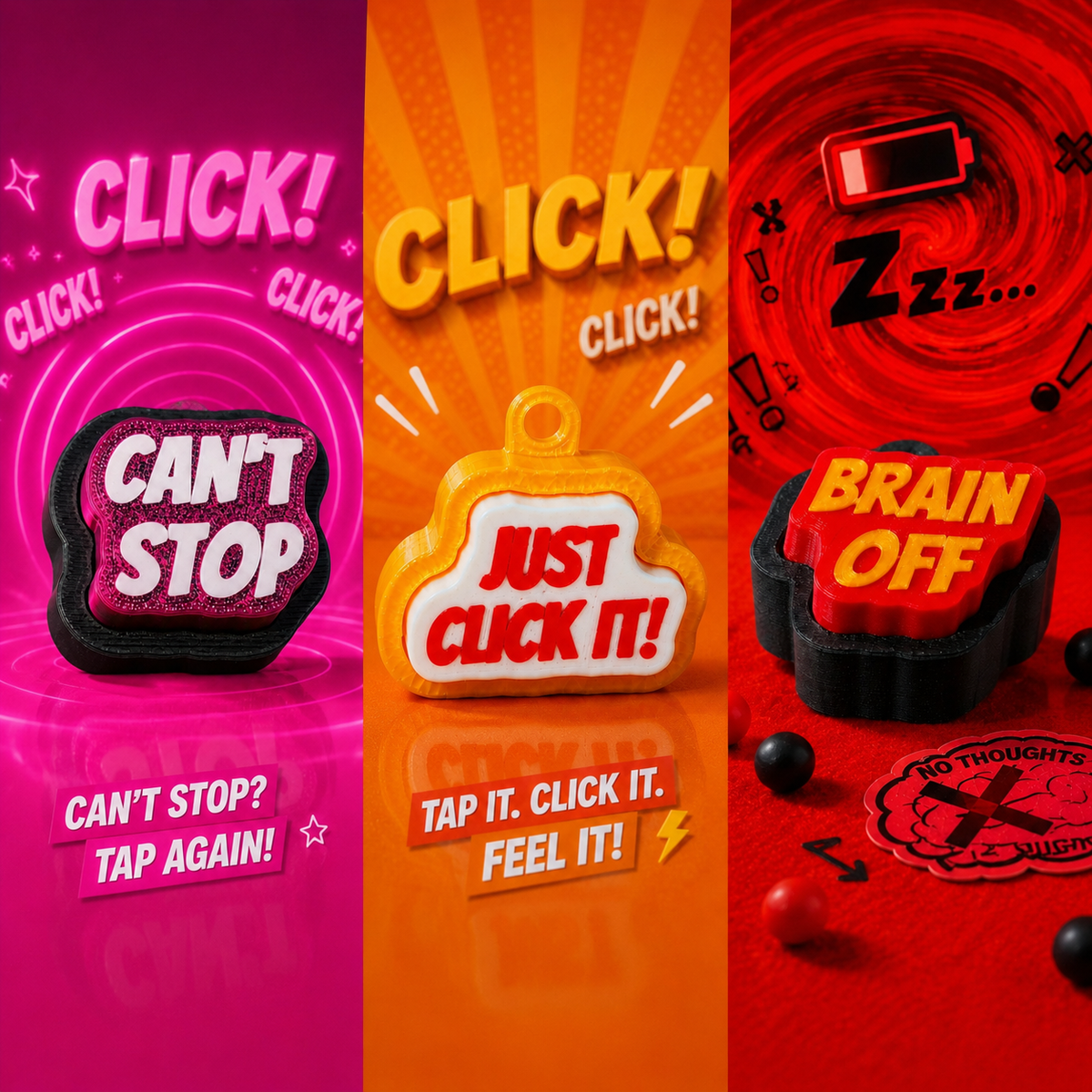 Clicker – Brain Off | Can't Stop | Just Click It