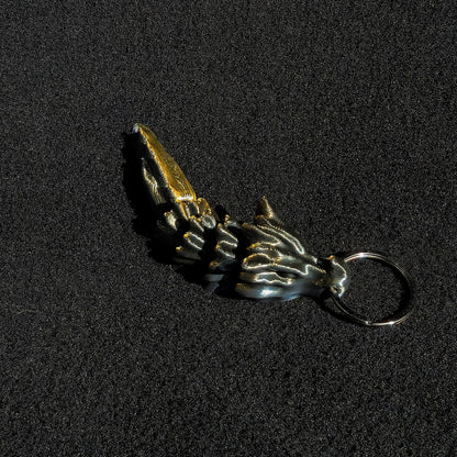 Flexi Dragon – beweglicher Schlüsselanhänger