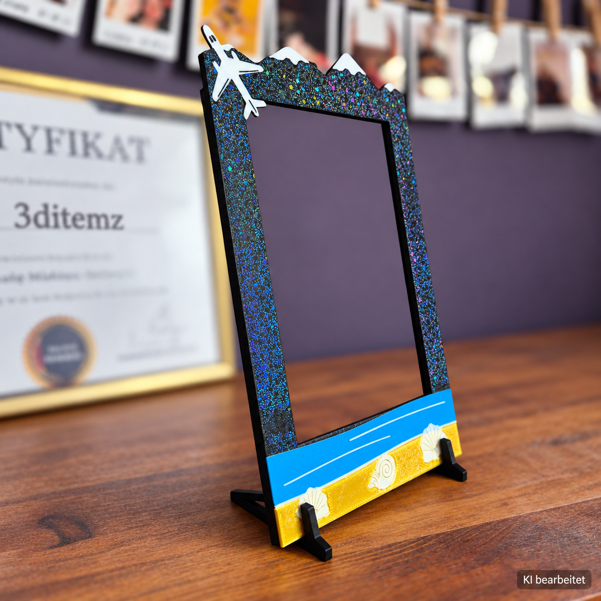 Design-Fotorahmen „Travel“ – 3D-gedruckt