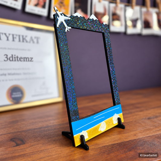 Design-Fotorahmen „Travel“ – 3D-gedruckt