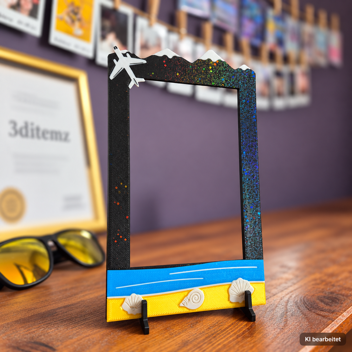 Design-Fotorahmen „Travel“ – 3D-gedruckt